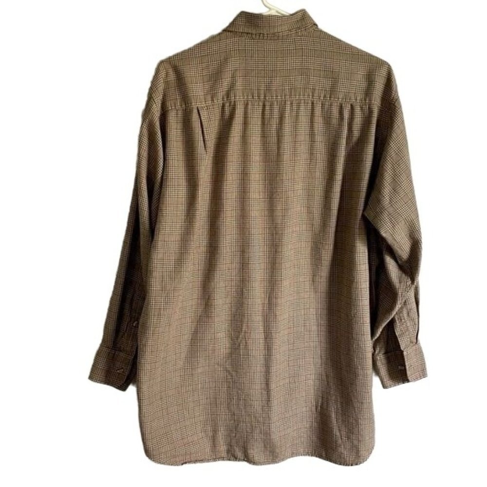 Van Heusen Long Sleeve Button Down Cotton Shirt Neck 16.5 - Picture 3 of 5